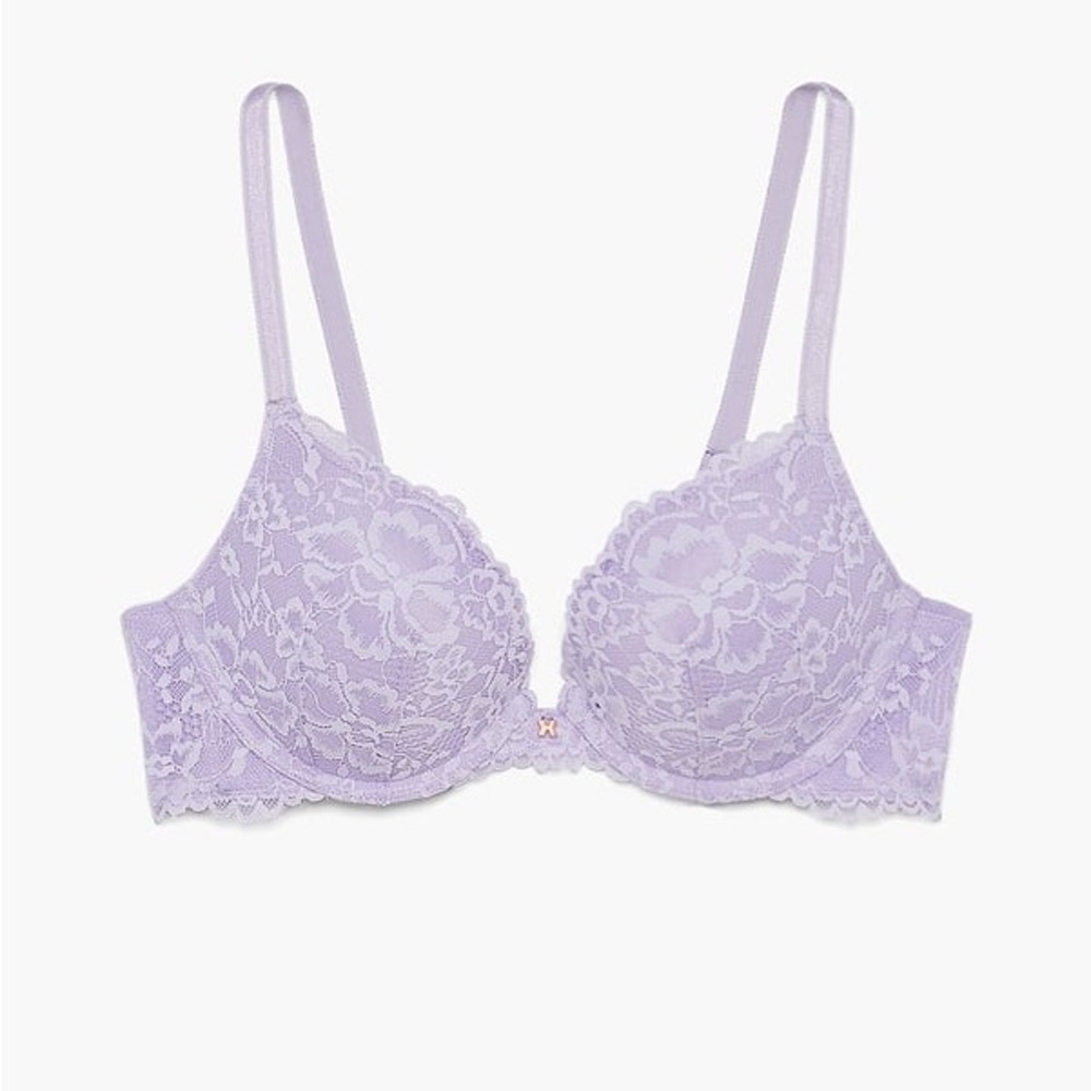 Savage X Fenty Floral Lace Push-up Bra